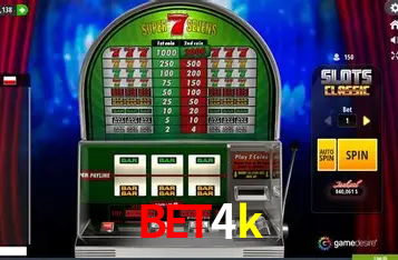 Descubra o Mundo do Cassino Online com bet4k
